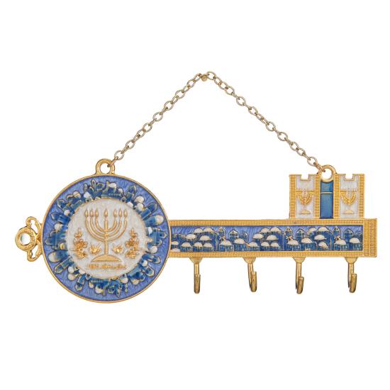 Blue Jerusalem Design Hooks