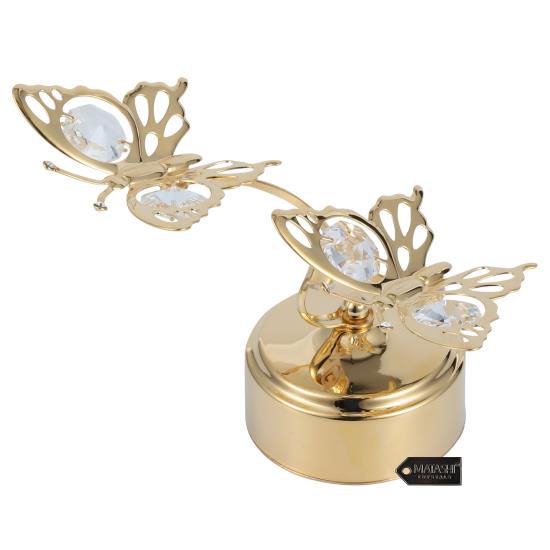 Double Butterfly Music Box