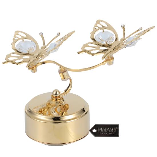 Double Butterfly Music Box