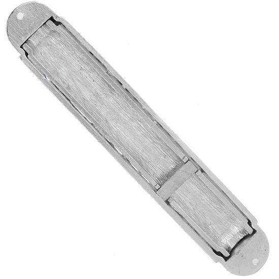 Silver Blue Mezuzah