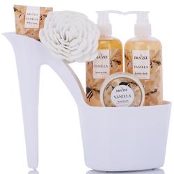 6 Piece Vanilla Heel Shoe Spa Basket