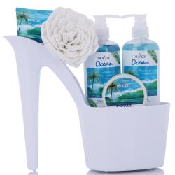 6 Piece Ocean Heel Shoe Spa Basket