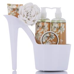 Draizee 4 Piece White Tea Heel Shoe Spa 