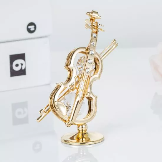 Violin on a Stand Ornament